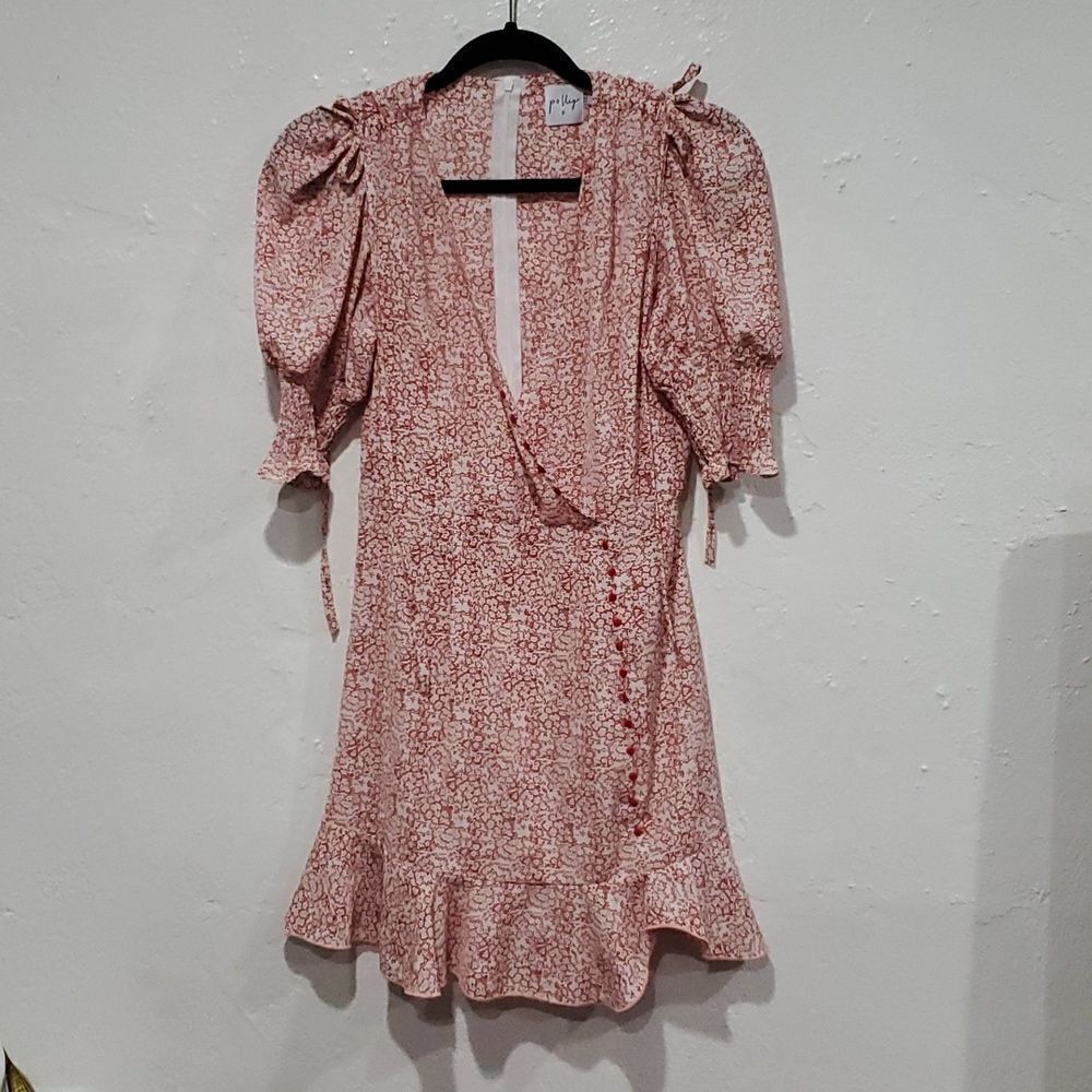 Princess Polly Vintage Style Faux Wrap Dress Size 4